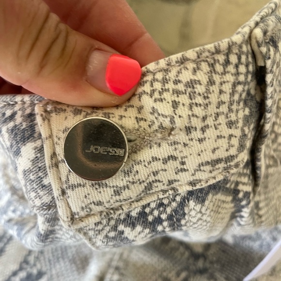 Joe's Jeans The Luna high rise cigarette in pristine snake - Picture 7 of 12